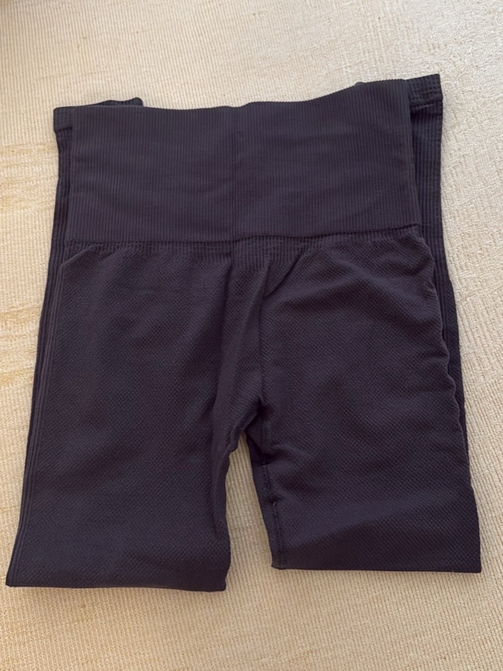 Gymshark Black High-Waist Seamless Bike Shorts